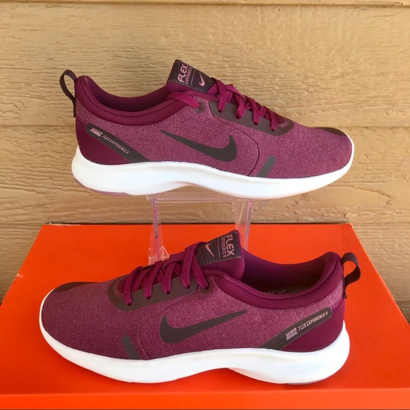 Nike Flex Experience 8 Running Shoes Burgundy Ash - Picture 10 of 11